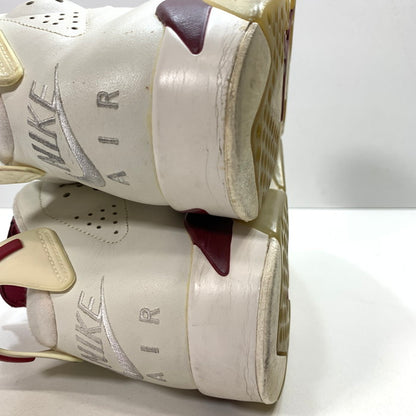 【中古品】【メンズ】 NIKE ナイキ 384664-116 AIR JORDAN 6 RETRO "MAROON" エアジョーダン 6 マルーン 2015 160-250810-gm-37-fuz サイズ：26.5cm カラー：ホワイト レッド 万代Net店