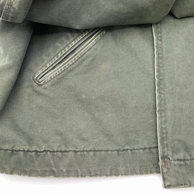 【中古品】【メンズ】 Carhartt カーハート J97 MOS DETROIT JACKET デトロイトジャケット アウター ブランド 古着 2004年製 145-260418-gm-33-fuz サイズ：3XL カラー：モスグリーン 万代Net店