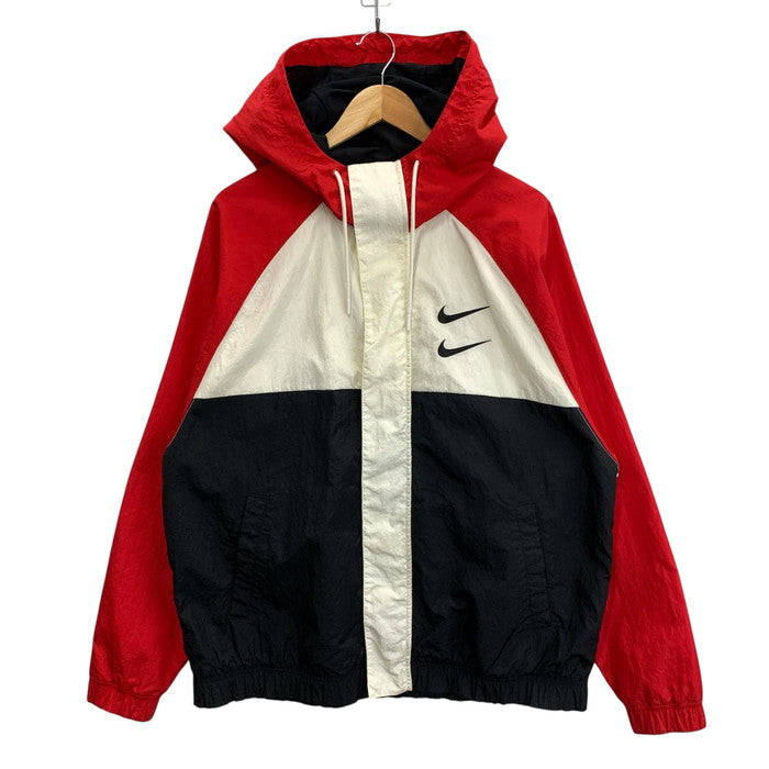 【中古品】【メンズ】 NIKE ナイキ CJ4889-657 SWOOSH HOODY WOVEN JACKET ウーブンジャケット ナイロンジャケット アウター ブランド 古着 148-260308-gm-13-fuz サイズ：XXL カラー：マルチカラー 万代Net店