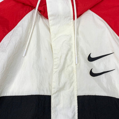 【中古品】【メンズ】 NIKE ナイキ CJ4889-657 SWOOSH HOODY WOVEN JACKET ウーブンジャケット ナイロンジャケット アウター ブランド 古着 148-260308-gm-13-fuz サイズ：XXL カラー：マルチカラー 万代Net店
