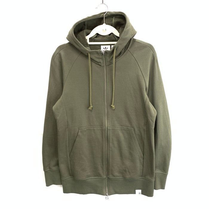 【中古品】【メンズ】 CD6869 FULLZIP HOODIE パーカー ブランド 古着 148-260308-gm-15-fuz サイズ：M カラー：カーキ 万代Net店