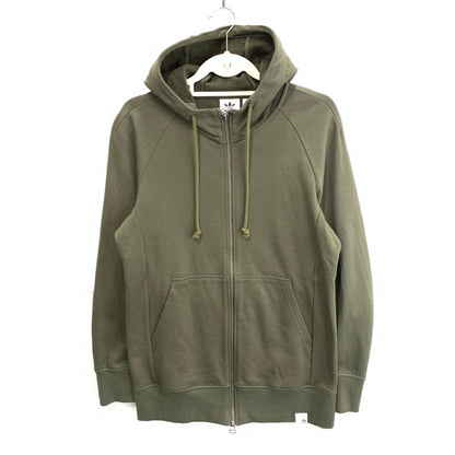 【中古品】【メンズ】 CD6869 FULLZIP HOODIE パーカー ブランド 古着 148-260308-gm-15-fuz サイズ：M カラー：カーキ 万代Net店