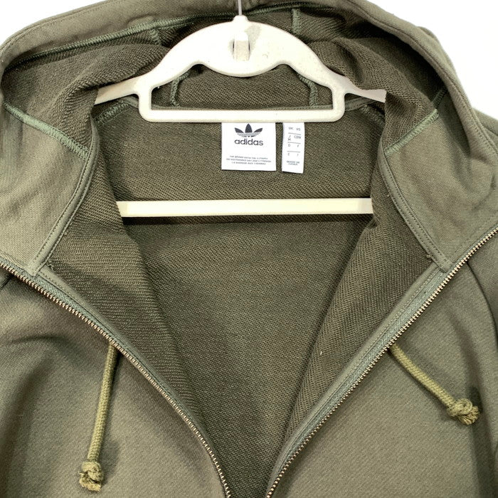 【中古品】【メンズ】 CD6869 FULLZIP HOODIE パーカー ブランド 古着 148-260308-gm-15-fuz サイズ：M カラー：カーキ 万代Net店