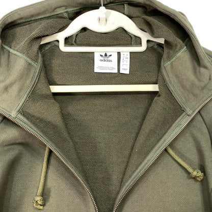 【中古品】【メンズ】 CD6869 FULLZIP HOODIE パーカー ブランド 古着 148-260308-gm-15-fuz サイズ：M カラー：カーキ 万代Net店