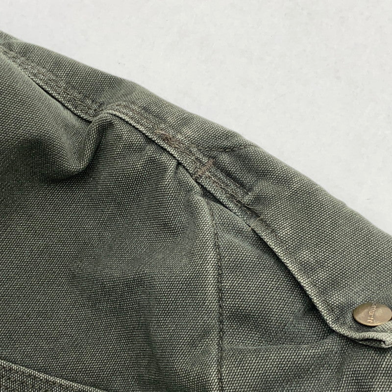 【中古品】【メンズ】 Carhartt カーハート J97 MOS DETROIT JACKET デトロイトジャケット アウター ブランド 古着 2004年製 145-260418-gm-33-fuz サイズ：3XL カラー：モスグリーン 万代Net店