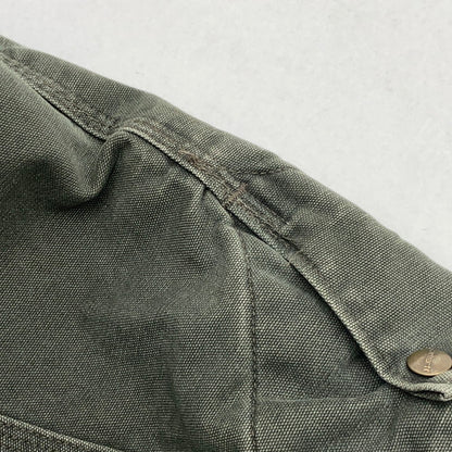 【中古品】【メンズ】 Carhartt カーハート J97 MOS DETROIT JACKET デトロイトジャケット アウター ブランド 古着 2004年製 145-260418-gm-33-fuz サイズ：3XL カラー：モスグリーン 万代Net店