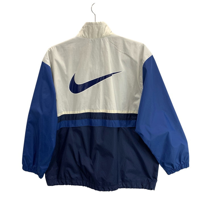【中古品】【メンズ】 NIKE ナイキ NYLON JACKET ナイロンジャケット アウター ブランド 古着 144-260308-gm-16-fuz サイズ：L カラー：ブルー 万代Net店