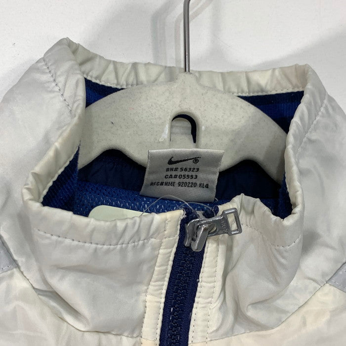【中古品】【メンズ】 NIKE ナイキ NYLON JACKET ナイロンジャケット アウター ブランド 古着 144-260308-gm-16-fuz サイズ：L カラー：ブルー 万代Net店