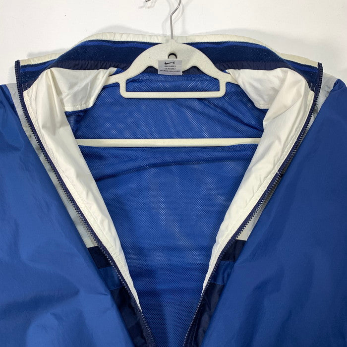 【中古品】【メンズ】 NIKE ナイキ NYLON JACKET ナイロンジャケット アウター ブランド 古着 144-260308-gm-16-fuz サイズ：L カラー：ブルー 万代Net店