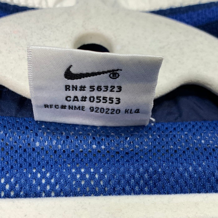 【中古品】【メンズ】 NIKE ナイキ NYLON JACKET ナイロンジャケット アウター ブランド 古着 144-260308-gm-16-fuz サイズ：L カラー：ブルー 万代Net店