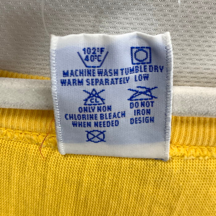 【中古品】【メンズ】 Champion チャンピオン リバースウィーブ 半袖Tシャツ カットソー ブランド 古着 148-260308-gm-20-fuz サイズ：M カラー：イエロー 万代Net店