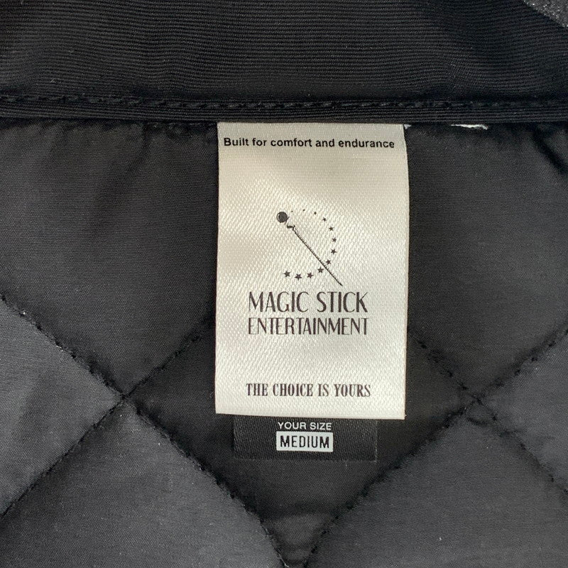 【中古品】【メンズ】 MAGIC STICK マジックスティック ファイヤーファイタージャケット 中綿ジャケット アウター ブランド 古着 142-260418-gm-34-fuz サイズ：M カラー：ブラック 万代Net店