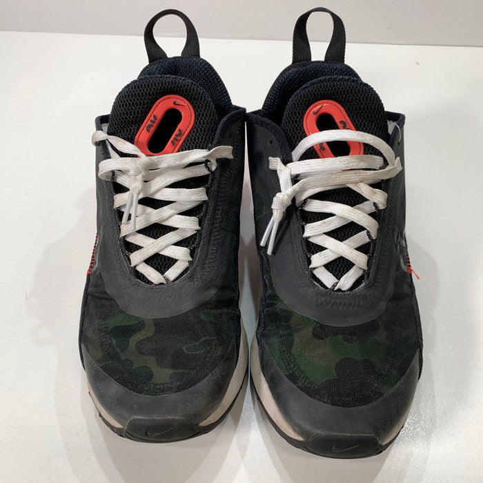 【中古品】【メンズ】 NIKE ナイキ ATMOS CU9174-600 AIR MAX 2090 SP "DUCK CAMO" エアマックス 2090 スニーカー 160-260221-gm-07-fuz サイズ：26cm カラー：ブラック 万代Net店