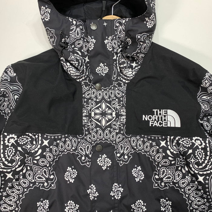 【中古品】【メンズ】 Supreme シュプリーム THE NORTH FACE NP514001 BANDANA MOUNTAIN JACKET マウンテンジャケット ブランド 古着 149-251214-gm-31-fuz サイズ：S カラー：ブラック 万代Net店