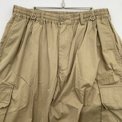 【中古品】【メンズ】 KEBOZ ケボズ カーゴパンツ ボトムス ブランド 古着 153-260418-gm-31-fuz サイズ：XL カラー：ベージュ 万代Net店