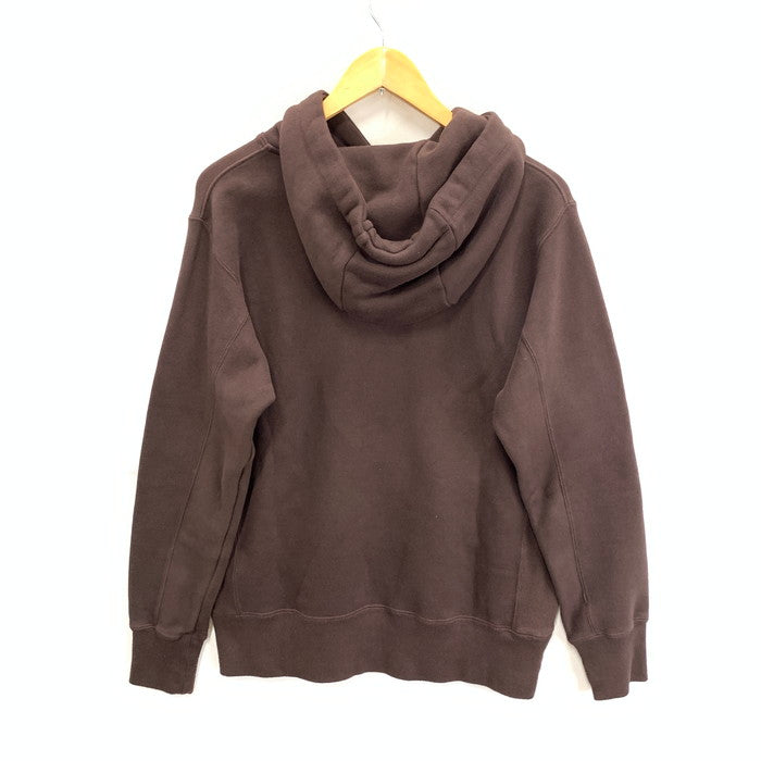 【中古品】【メンズ】 WORK NOT WORK パーカー フーディー トップス ブランド 古着 147-250817-gm-06-fuz サイズ：S カラー：ブラウン 万代Net店