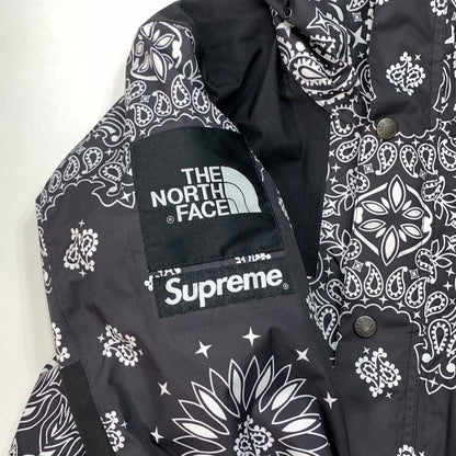 【中古品】【メンズ】 Supreme シュプリーム THE NORTH FACE NP514001 BANDANA MOUNTAIN JACKET マウンテンジャケット ブランド 古着 149-251214-gm-31-fuz サイズ：S カラー：ブラック 万代Net店