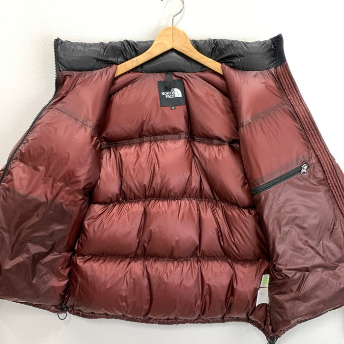 【中古品】【メンズ】 ザ・ノースフェイス ND92130R NUPTSE JACKET ヌプシジャケット ダウンジャケット アウター ブランド 古着 144-250518-gm-23-fuz サイズ：S カラー：ワインレッド 万代Net店