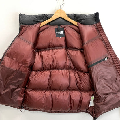 【中古品】【メンズ】 ザ・ノースフェイス ND92130R NUPTSE JACKET ヌプシジャケット ダウンジャケット アウター ブランド 古着 144-250518-gm-23-fuz サイズ：S カラー：ワインレッド 万代Net店