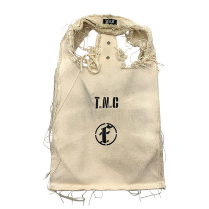 【中古品】【メンズ】 FAF FAKE AS FLOWERS HARD BAG PROTOTYPE003 トードバッグ ブランド カバン キャンバス 188-260412-gm-31-fuz カラー：アイボリー 万代Net店