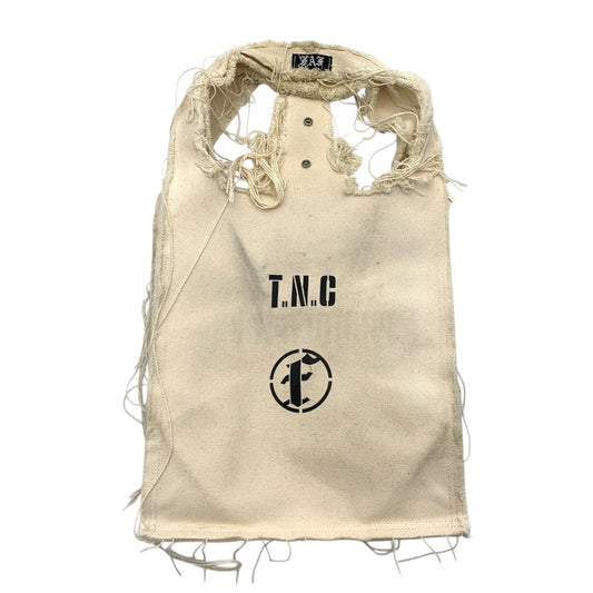 【中古品】【メンズ】 FAF FAKE AS FLOWERS HARD BAG PROTOTYPE003 トードバッグ ブランド カバン キャンバス 188-260412-gm-31-fuz カラー：アイボリー 万代Net店
