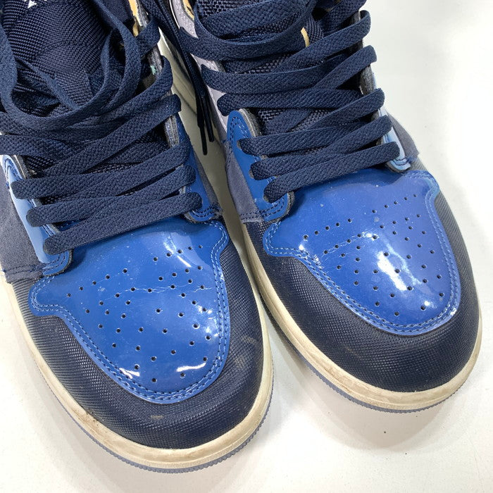【中古品】【メンズ】 NIKE ナイキ DR8868-400 AIR JORDAN 1 MID SE CRAFT OBSIDIAN エアジョーダン ミッド スニーカー 160-250510-gm-17-fuz サイズ：28.5cm カラー：ネイビー 万代Net店