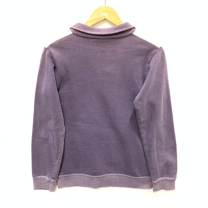 【中古品】【メンズ】 USED HALF ZIP SWEAT ハーフジップスウェット トップス ブランド 古着 145-250607-gm-37-fuz サイズ：不明 カラー：パープル 万代Net店