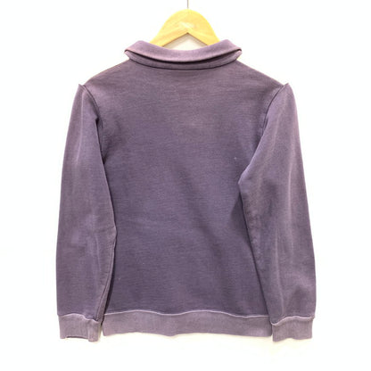 【中古品】【メンズ】 USED HALF ZIP SWEAT ハーフジップスウェット トップス ブランド 古着 145-250607-gm-37-fuz サイズ：不明 カラー：パープル 万代Net店