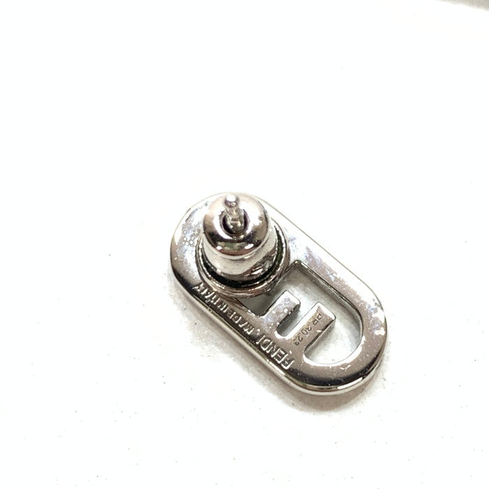 【中古品】【レディース】 FENDI フェンディ オーロックピアス ブランド アクセサリー 182-250510-gm-18-fuz カラー：シルバー 万代Net店