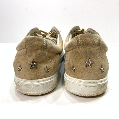 【中古品】【メンズ】 ジミーチュウ スウェードローカットスニーカー シューズ 靴 162-250727-gm-10-fuz サイズ：42 カラー：ベージュ 万代Net店