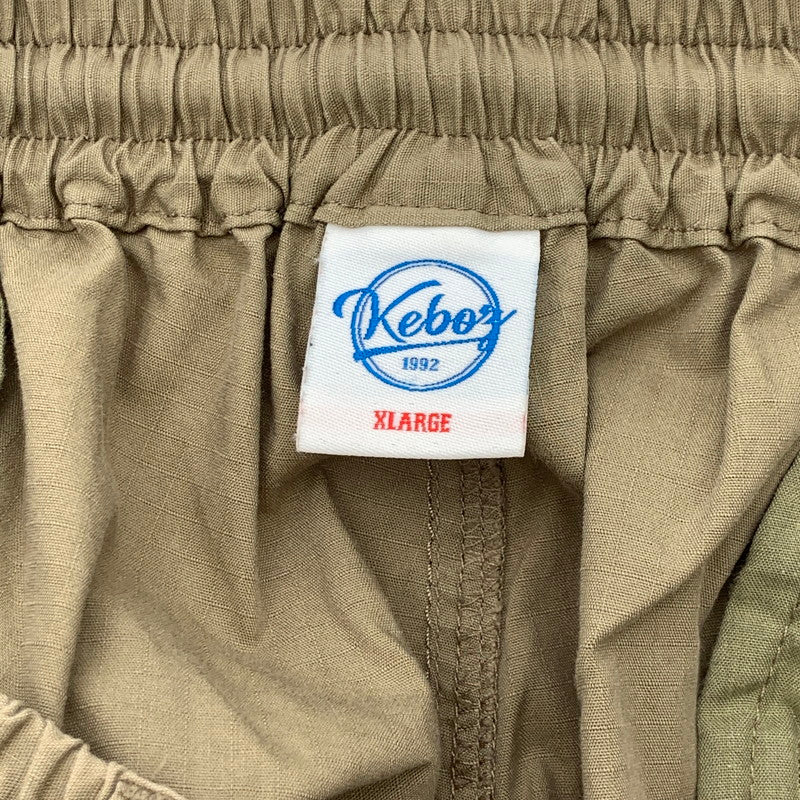 【中古品】【メンズ】 KEBOZ ケボズ カーゴパンツ ボトムス ブランド 古着 153-260418-gm-31-fuz サイズ：XL カラー：ベージュ 万代Net店