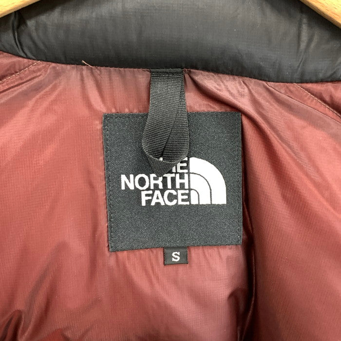 【中古品】【メンズ】 ザ・ノースフェイス ND92130R NUPTSE JACKET ヌプシジャケット ダウンジャケット アウター ブランド 古着 144-250518-gm-23-fuz サイズ：S カラー：ワインレッド 万代Net店