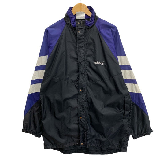 【中古品】【メンズ】 adidas アディダス 80s ナイロンジャケット トップス アウター ブランド 古着 145-250817-gm-10-fuz サイズ：XL カラー：パープル 万代Net店