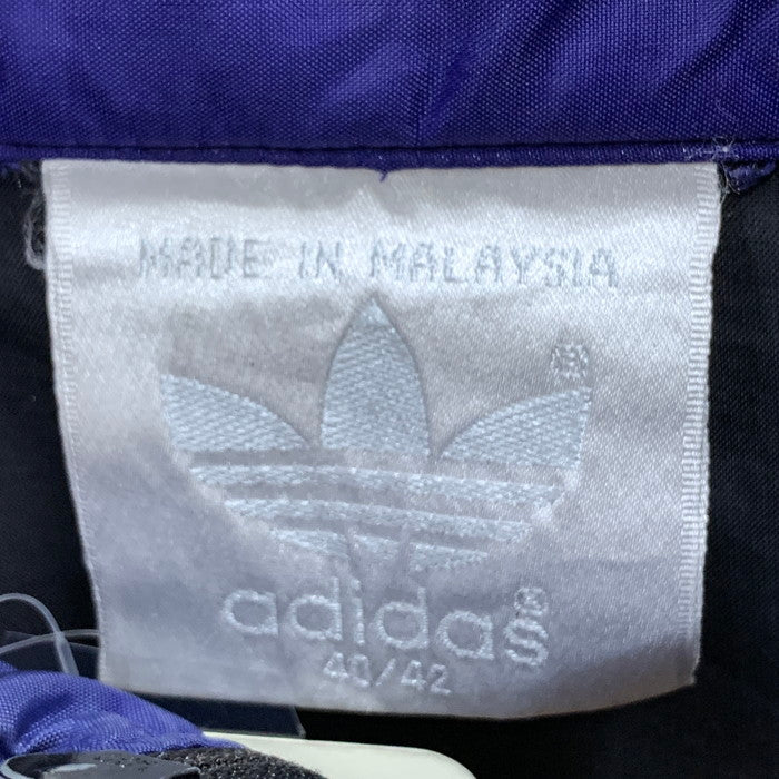 【中古品】【メンズ】 adidas アディダス 80s ナイロンジャケット トップス アウター ブランド 古着 145-250817-gm-10-fuz サイズ：XL カラー：パープル 万代Net店