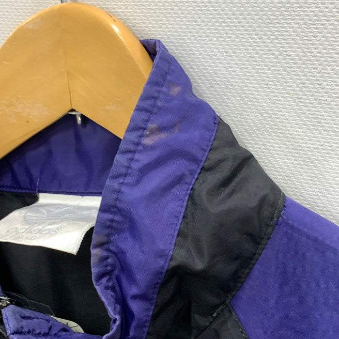 【中古品】【メンズ】 adidas アディダス 80s ナイロンジャケット トップス アウター ブランド 古着 145-250817-gm-10-fuz サイズ：XL カラー：パープル 万代Net店