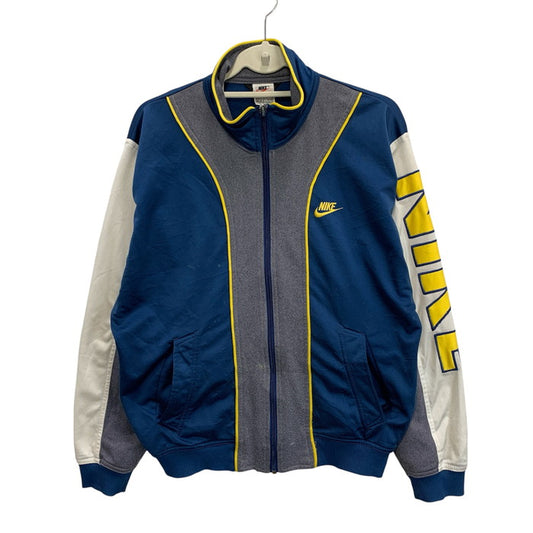 【中古品】【メンズ】 NIKE ナイキ 90s トラックジャケット ジャージ トップス アウター ブランド 古着 148-250628-gm-09-fuz サイズ：S カラー：ブルー 万代Net店