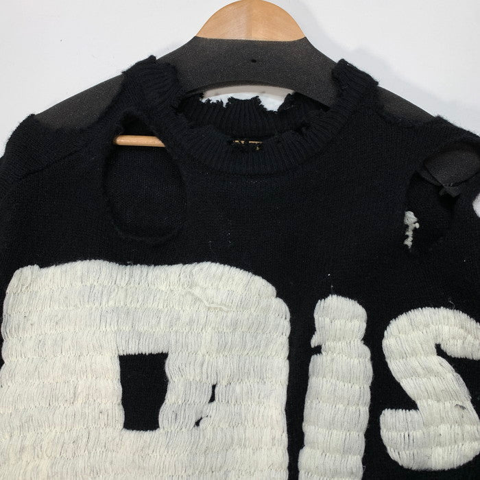 【中古品】【メンズ】 SAINT MICHAEL セントマイケル SM-YS1-0000-C24 SP_CRW KNIT 24AW SEX PISTOLS ニット ブランド 古着 140-251214-gm-40-fuz サイズ：M カラー：ブラック 万代Net店