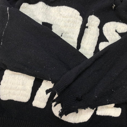 【中古品】【メンズ】 SAINT MICHAEL セントマイケル SM-YS1-0000-C24 SP_CRW KNIT 24AW SEX PISTOLS ニット ブランド 古着 140-251214-gm-40-fuz サイズ：M カラー：ブラック 万代Net店