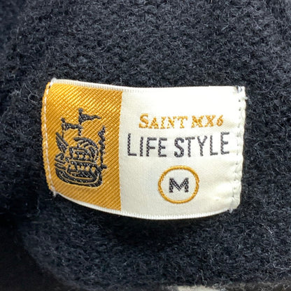 【中古品】【メンズ】 SAINT MICHAEL セントマイケル SM-YS1-0000-C24 SP_CRW KNIT 24AW SEX PISTOLS ニット ブランド 古着 140-251214-gm-40-fuz サイズ：M カラー：ブラック 万代Net店