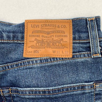 【中古品】【メンズ】 Levi's リーバイス PC9-00505-1555 REGULAR FIT レギュラーフィット デニム ジーンズ ボトムス ブランド 古着 156-260411-gm-34-fuz サイズ：31 カラー：インディゴ 万代Net店