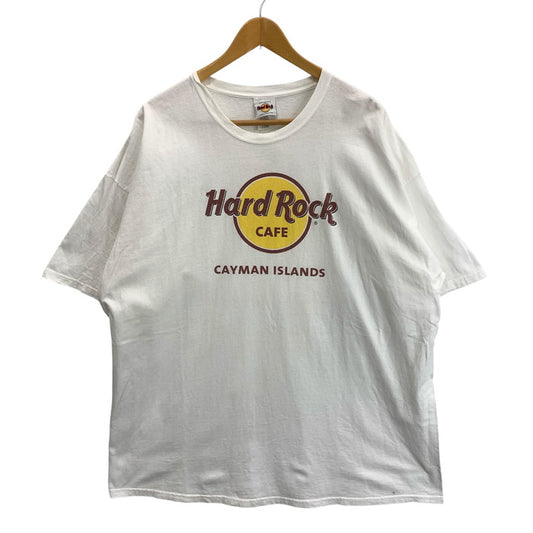 【中古品】【メンズ】 HARD ROCK CAFE 半袖Tシャツ カットソー ブランド 古着 145-260308-gm-31-fuz サイズ：XXL カラー：ホワイト 万代Net店