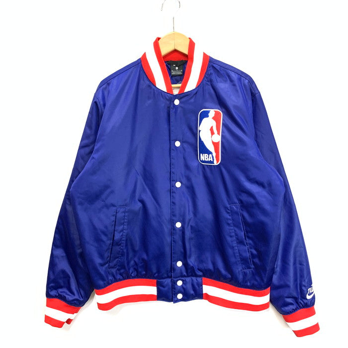 【中古品】【メンズ】 NIKE ナイキ AH3393-455 NBA BOMBER JACKET ジャケット アウター ブランド 古着 148-250628-gm-10-fuz サイズ：XL カラー：ブルー 万代Net店
