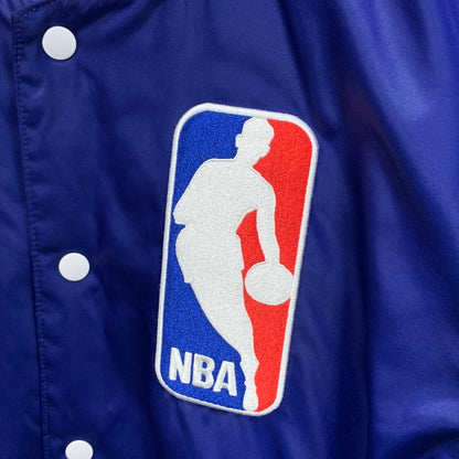 【中古品】【メンズ】 NIKE ナイキ AH3393-455 NBA BOMBER JACKET ジャケット アウター ブランド 古着 148-250628-gm-10-fuz サイズ：XL カラー：ブルー 万代Net店