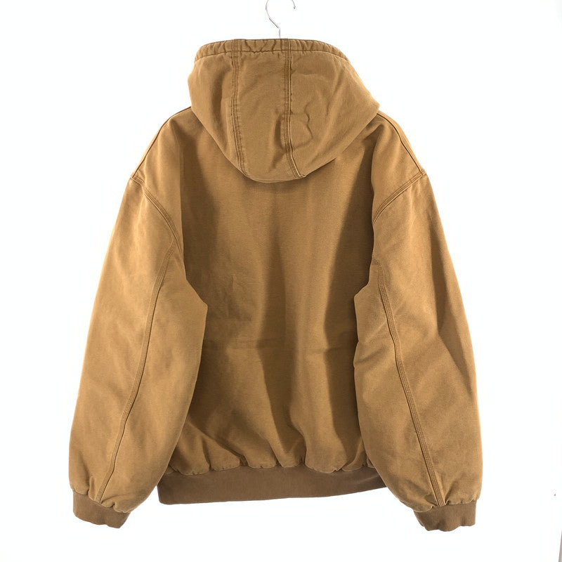 【中古品】【メンズ】 Carhartt カーハート ACTIVE JACKET アクティブジャケット アウター ブランド 古着 145-260418-gm-32-fuz サイズ：XL カラー：ブラウン 万代Net店