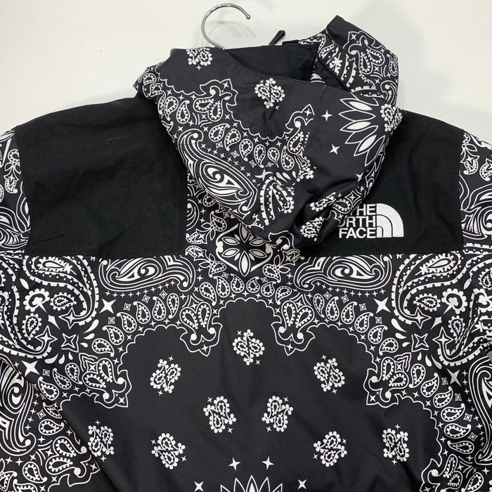 【中古品】【メンズ】 Supreme シュプリーム THE NORTH FACE NP514001 BANDANA MOUNTAIN JACKET マウンテンジャケット ブランド 古着 149-251214-gm-31-fuz サイズ：S カラー：ブラック 万代Net店