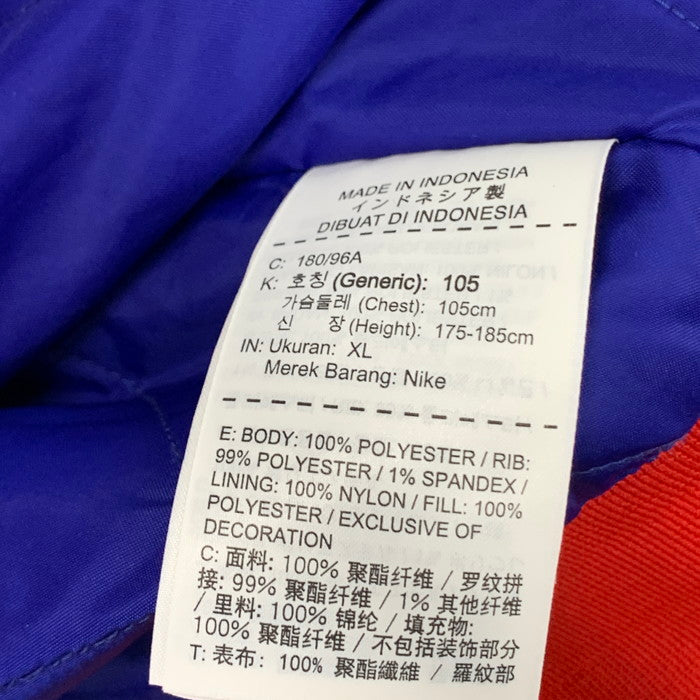 【中古品】【メンズ】 NIKE ナイキ AH3393-455 NBA BOMBER JACKET ジャケット アウター ブランド 古着 148-250628-gm-10-fuz サイズ：XL カラー：ブルー 万代Net店