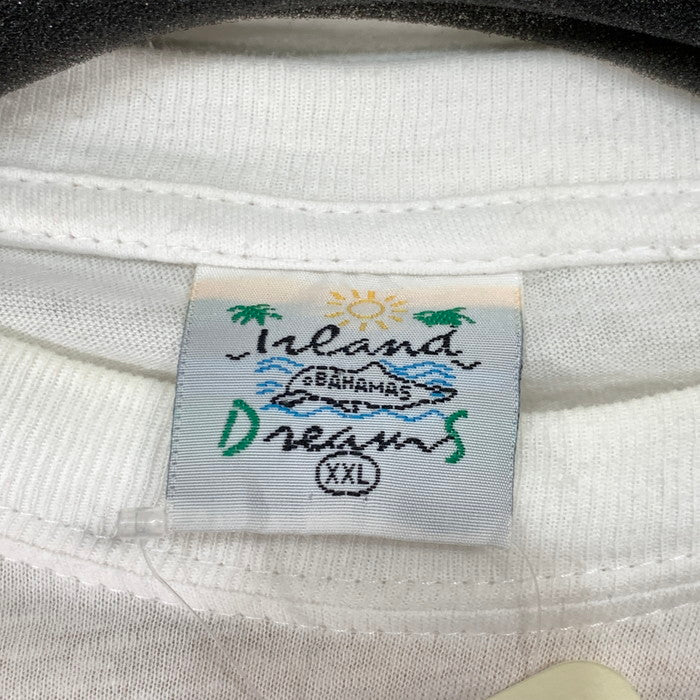 【中古品】【メンズ】 ISLAND DREAMS 半袖Tシャツ カットソー ブランド 古着 145-260308-gm-32-fuz サイズ：XXL カラー：ホワイト 万代Net店
