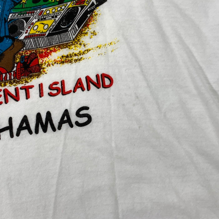 【中古品】【メンズ】 ISLAND DREAMS 半袖Tシャツ カットソー ブランド 古着 145-260308-gm-32-fuz サイズ：XXL カラー：ホワイト 万代Net店