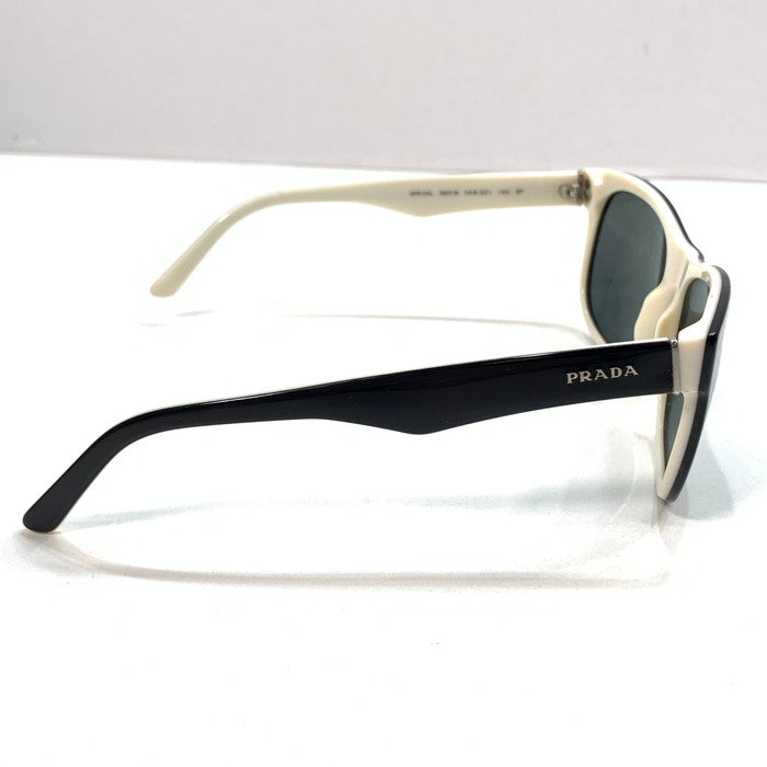 【中古品】【メンズ/レディース】 PRADA プラダ SPR24L サングラス 183-251213-gm-09-fuz カラー：ブラック ホワイト 万代Net店