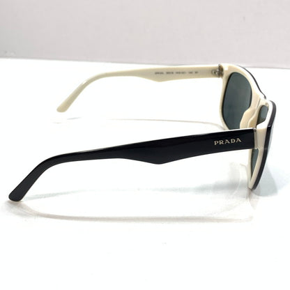 【中古品】【メンズ/レディース】 PRADA プラダ SPR24L サングラス 183-251213-gm-09-fuz カラー：ブラック ホワイト 万代Net店
